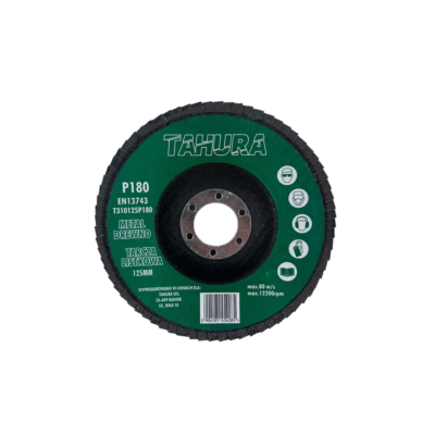 TAHURA 125 MM-ES LAMELLÁS CSISZOLÓTÁRCSA P180